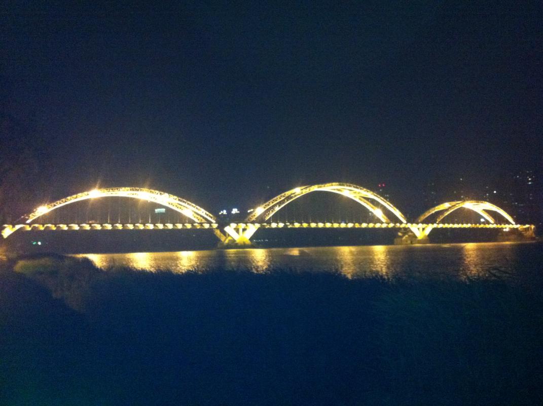 长青桥夜景