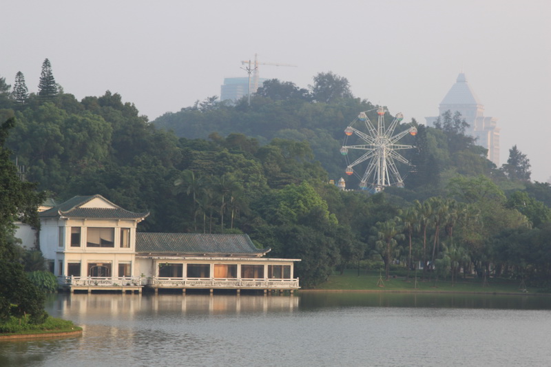 江门市东湖公园健走路线